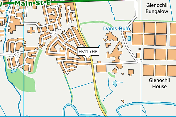 FK11 7HB map - OS VectorMap District (Ordnance Survey) FK11 7HB map - OS VectorMap District (Ordnance Survey)