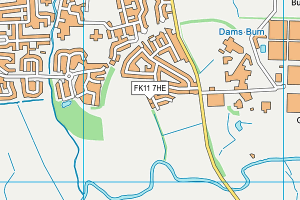 FK11 7HE map - OS VectorMap District (Ordnance Survey) FK11 7HE map - OS VectorMap District (Ordnance Survey)