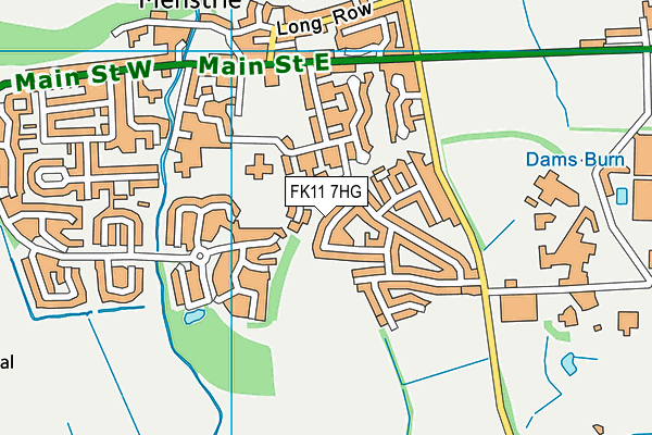 FK11 7HG map - OS VectorMap District (Ordnance Survey) FK11 7HG map - OS VectorMap District (Ordnance Survey)