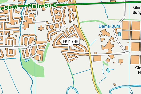 FK11 7HH map - OS VectorMap District (Ordnance Survey) FK11 7HH map - OS VectorMap District (Ordnance Survey)