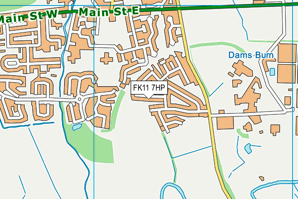 FK11 7HP map - OS VectorMap District (Ordnance Survey) FK11 7HP map - OS VectorMap District (Ordnance Survey)