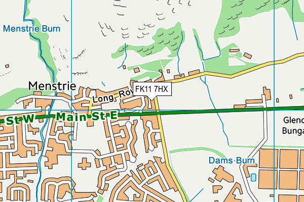 FK11 7HX map - OS VectorMap District (Ordnance Survey) FK11 7HX map - OS VectorMap District (Ordnance Survey)