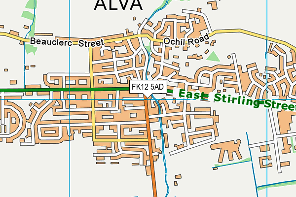 FK12 5AD map - OS VectorMap District (Ordnance Survey) FK12 5AD map - OS VectorMap District (Ordnance Survey)