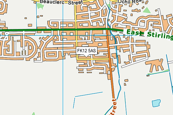 FK12 5AS map - OS VectorMap District (Ordnance Survey) FK12 5AS map - OS VectorMap District (Ordnance Survey)