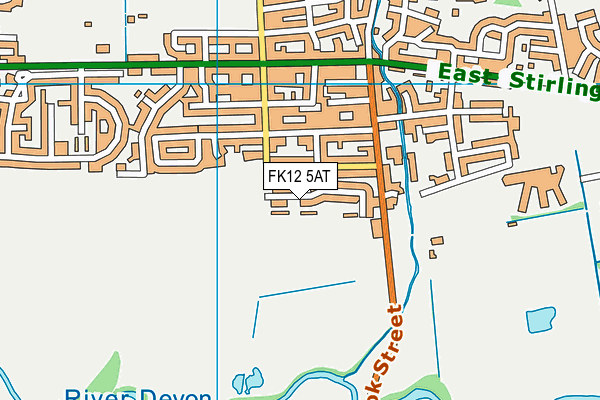 FK12 5AT map - OS VectorMap District (Ordnance Survey) FK12 5AT map - OS VectorMap District (Ordnance Survey)
