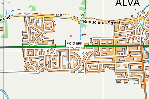 FK12 5BP map - OS VectorMap District (Ordnance Survey) FK12 5BP map - OS VectorMap District (Ordnance Survey)