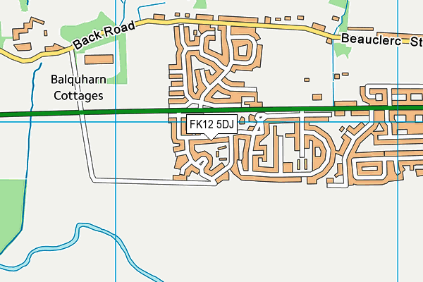 FK12 5DJ map - OS VectorMap District (Ordnance Survey) FK12 5DJ map - OS VectorMap District (Ordnance Survey)