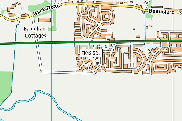 FK12 5DL map - OS VectorMap District (Ordnance Survey) FK12 5DL map - OS VectorMap District (Ordnance Survey)