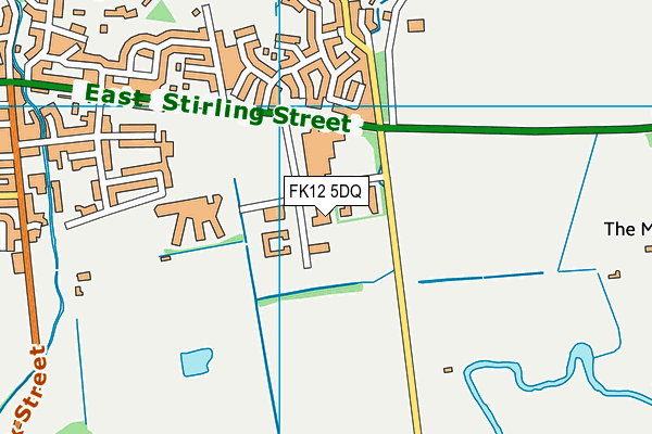 FK12 5DQ map - OS VectorMap District (Ordnance Survey) FK12 5DQ map - OS VectorMap District (Ordnance Survey)