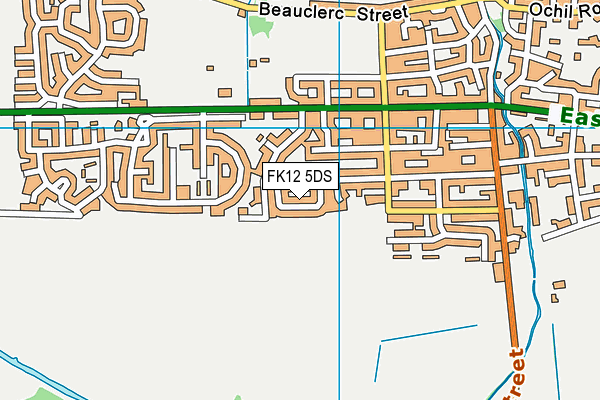 FK12 5DS map - OS VectorMap District (Ordnance Survey) FK12 5DS map - OS VectorMap District (Ordnance Survey)