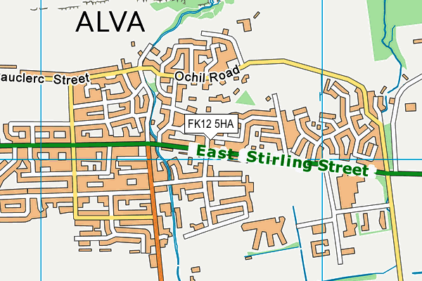 FK12 5HA map - OS VectorMap District (Ordnance Survey) FK12 5HA map - OS VectorMap District (Ordnance Survey)