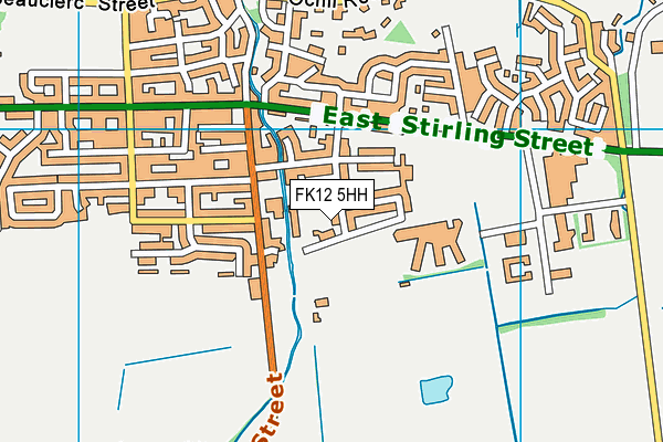 FK12 5HH map - OS VectorMap District (Ordnance Survey) FK12 5HH map - OS VectorMap District (Ordnance Survey)