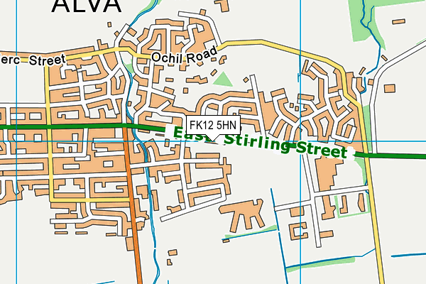 FK12 5HN map - OS VectorMap District (Ordnance Survey) FK12 5HN map - OS VectorMap District (Ordnance Survey)