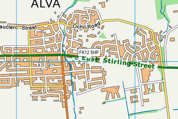 FK12 5HP map - OS VectorMap District (Ordnance Survey) FK12 5HP map - OS VectorMap District (Ordnance Survey)