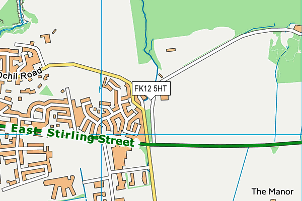FK12 5HT map - OS VectorMap District (Ordnance Survey) FK12 5HT map - OS VectorMap District (Ordnance Survey)