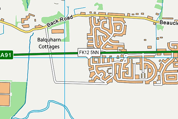 FK12 5NN map - OS VectorMap District (Ordnance Survey) FK12 5NN map - OS VectorMap District (Ordnance Survey)