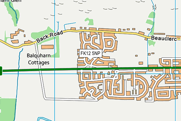 FK12 5NP map - OS VectorMap District (Ordnance Survey) FK12 5NP map - OS VectorMap District (Ordnance Survey)