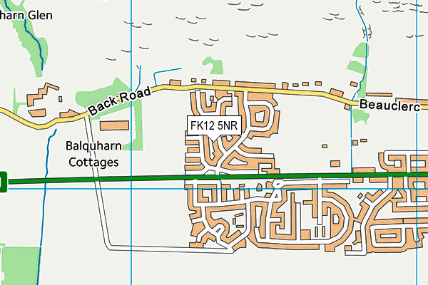 FK12 5NR map - OS VectorMap District (Ordnance Survey) FK12 5NR map - OS VectorMap District (Ordnance Survey)