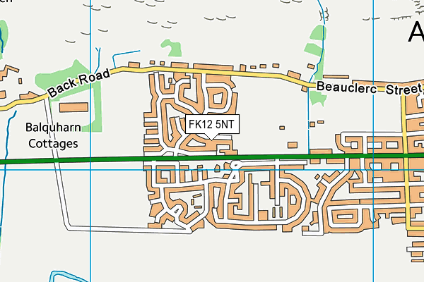 FK12 5NT map - OS VectorMap District (Ordnance Survey) FK12 5NT map - OS VectorMap District (Ordnance Survey)