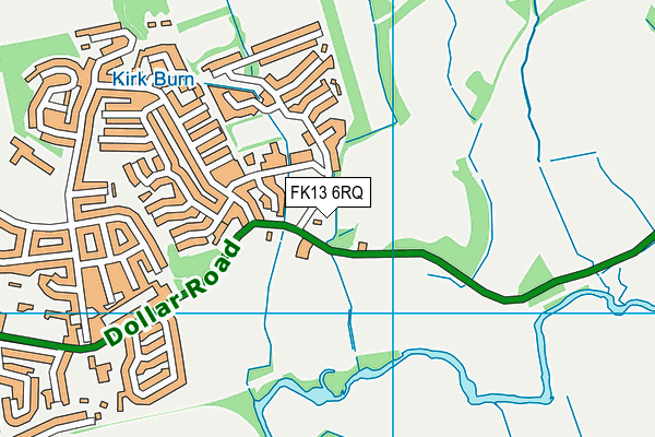 FK13 6RQ map - OS VectorMap District (Ordnance Survey) FK13 6RQ map - OS VectorMap District (Ordnance Survey)