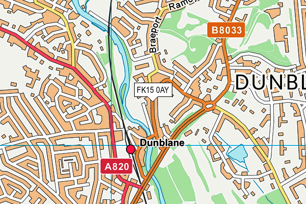 FK15 0AY map - OS VectorMap District (Ordnance Survey) FK15 0AY map - OS VectorMap District (Ordnance Survey)