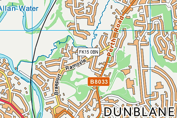 FK15 0BN map - OS VectorMap District (Ordnance Survey) FK15 0BN map - OS VectorMap District (Ordnance Survey)