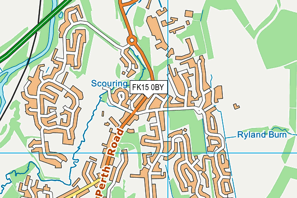 FK15 0BY map - OS VectorMap District (Ordnance Survey) FK15 0BY map - OS VectorMap District (Ordnance Survey)