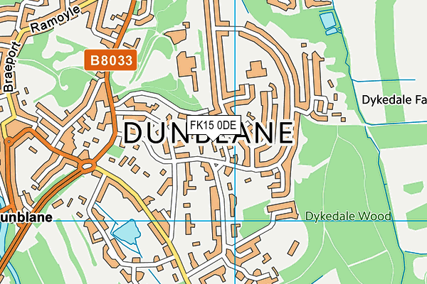 FK15 0DE map - OS VectorMap District (Ordnance Survey) FK15 0DE map - OS VectorMap District (Ordnance Survey)