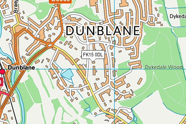 FK15 0DL map - OS VectorMap District (Ordnance Survey) FK15 0DL map - OS VectorMap District (Ordnance Survey)