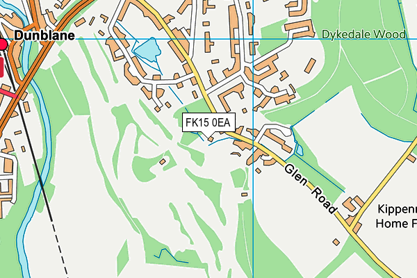 FK15 0EA map - OS VectorMap District (Ordnance Survey) FK15 0EA map - OS VectorMap District (Ordnance Survey)