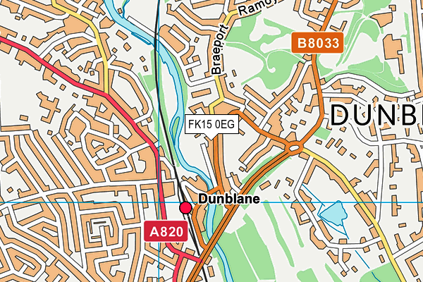 FK15 0EG map - OS VectorMap District (Ordnance Survey) FK15 0EG map - OS VectorMap District (Ordnance Survey)