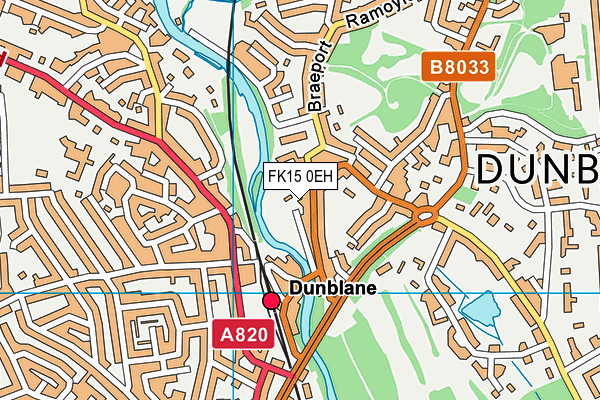 FK15 0EH map - OS VectorMap District (Ordnance Survey) FK15 0EH map - OS VectorMap District (Ordnance Survey)