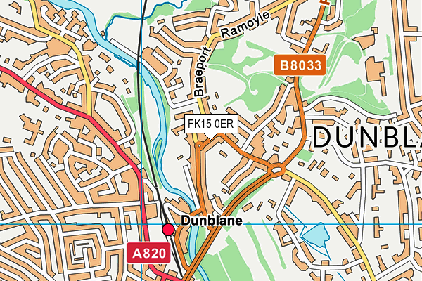 FK15 0ER map - OS VectorMap District (Ordnance Survey) FK15 0ER map - OS VectorMap District (Ordnance Survey)