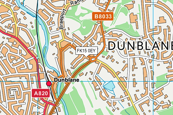 FK15 0EY map - OS VectorMap District (Ordnance Survey) FK15 0EY map - OS VectorMap District (Ordnance Survey)