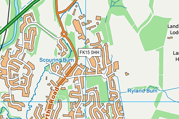 FK15 0HH map - OS VectorMap District (Ordnance Survey) FK15 0HH map - OS VectorMap District (Ordnance Survey)