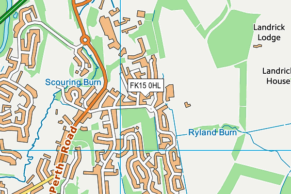 FK15 0HL map - OS VectorMap District (Ordnance Survey) FK15 0HL map - OS VectorMap District (Ordnance Survey)