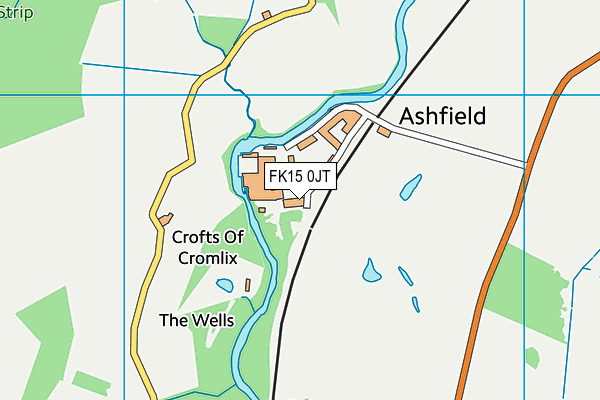 FK15 0JT map - OS VectorMap District (Ordnance Survey) FK15 0JT map - OS VectorMap District (Ordnance Survey)