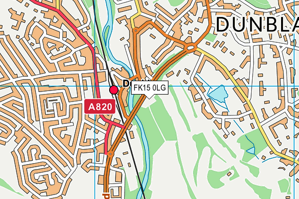 FK15 0LG map - OS VectorMap District (Ordnance Survey) FK15 0LG map - OS VectorMap District (Ordnance Survey)