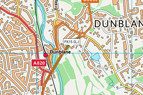 FK15 0LJ map - OS VectorMap District (Ordnance Survey) FK15 0LJ map - OS VectorMap District (Ordnance Survey)