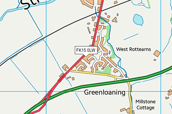 FK15 0LW map - OS VectorMap District (Ordnance Survey) FK15 0LW map - OS VectorMap District (Ordnance Survey)