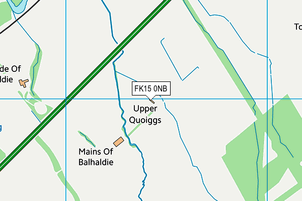 FK15 0NB map - OS VectorMap District (Ordnance Survey) FK15 0NB map - OS VectorMap District (Ordnance Survey)
