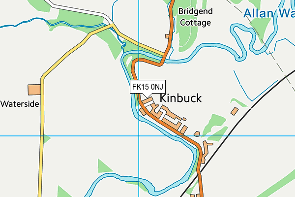 FK15 0NJ map - OS VectorMap District (Ordnance Survey) FK15 0NJ map - OS VectorMap District (Ordnance Survey)
