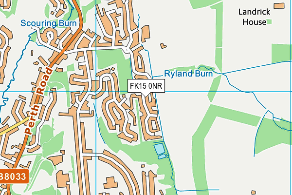 FK15 0NR map - OS VectorMap District (Ordnance Survey) FK15 0NR map - OS VectorMap District (Ordnance Survey)