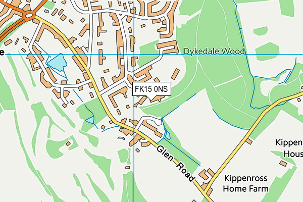 FK15 0NS map - OS VectorMap District (Ordnance Survey) FK15 0NS map - OS VectorMap District (Ordnance Survey)