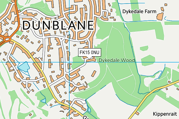 FK15 0NU map - OS VectorMap District (Ordnance Survey) FK15 0NU map - OS VectorMap District (Ordnance Survey)