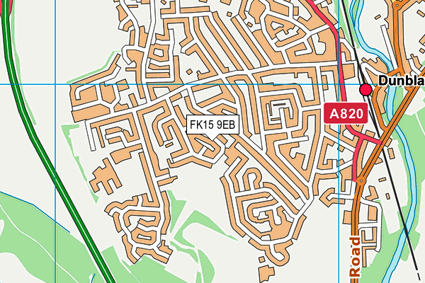 FK15 9EB map - OS VectorMap District (Ordnance Survey) FK15 9EB map - OS VectorMap District (Ordnance Survey)