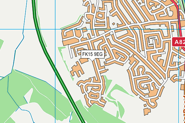 FK15 9EG map - OS VectorMap District (Ordnance Survey) FK15 9EG map - OS VectorMap District (Ordnance Survey)