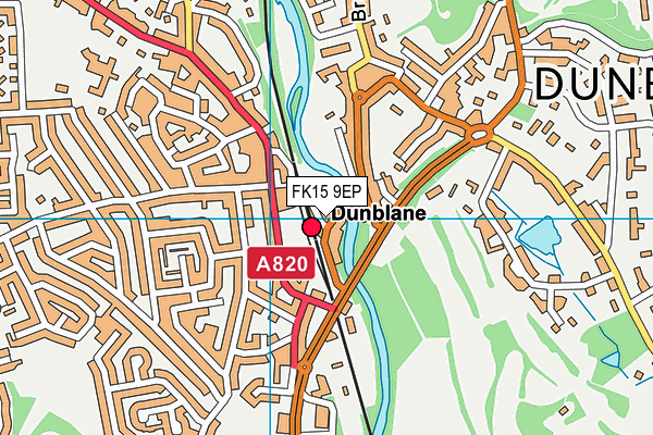 FK15 9EP map - OS VectorMap District (Ordnance Survey) FK15 9EP map - OS VectorMap District (Ordnance Survey)