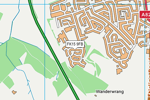 FK15 9FB map - OS VectorMap District (Ordnance Survey) FK15 9FB map - OS VectorMap District (Ordnance Survey)