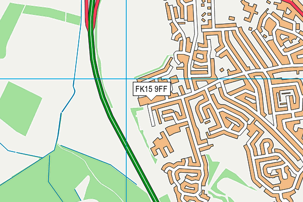 FK15 9FF map - OS VectorMap District (Ordnance Survey) FK15 9FF map - OS VectorMap District (Ordnance Survey)